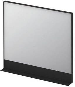 INK SP14 Spiegel 90x10x80cm in kader planchet aluminium zwart mat 8401503
