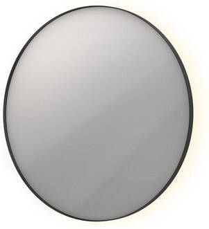 INK SP17 Spiegel 80x4x80cm LED onder en boven colour changing dimbaar in stalen kader aluminium zwart mat 8408575