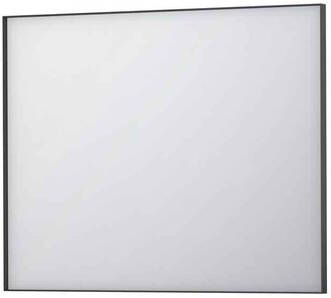Ink SP18 Spiegel 100x4x80cm in stalen kader aluminium zwart mat 8409060