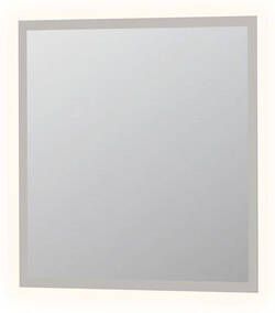 INK SP7 spiegel met aluminium frame met rondom LED-verlichting colour-changing en sensorschakelaar 80 x 80 x 3 cm
