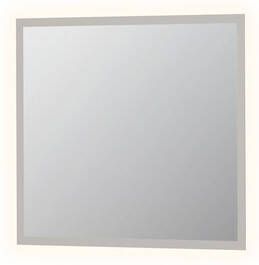 INK SP7 spiegel met aluminium frame met rondom LED-verlichting colour-changing en sensorschakelaar 80 x 90 x 3 cm