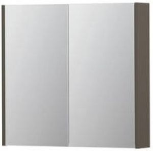 INK Spiegelkast met 2 dubbelzijdige spiegeldeuren en stopcontact schakelaar 1105204
