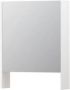 INK SPK3 spiegelkast met 1 dubbel gespiegelde deur open planchet stopcontact en schakelaar 60 x 14 x 74 cm mat wit - Thumbnail 1