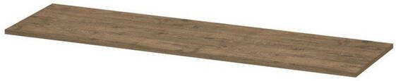 Ink Topdeck 45 Afdekplaat t.b.v. onderkast hout decor Naturel eiken 1600x450x20 mm (bxdxh)