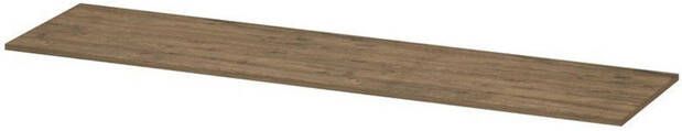 Ink Topdeck 45 Afdekplaat t.b.v. onderkast hout decor Naturel eiken 1800x450x20 mm (bxdxh)