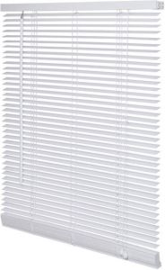 Intensions Jaloezie 110x175x5cm lamellen 2.5cm Hout met Aluminium raamwerk Wit 1187176