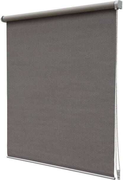 Intensions Rolgordijn 150x190x6cm verduisterend Polyester met kunststof raamwerk Taupe 1185567