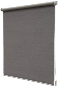 Intensions Rolgordijn 150x190x6cm verduisterend Polyester met kunststof raamwerk Taupe 1185567