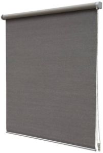 Intensions Rolgordijn 180x190x6cm verduisterend Polyester met kunststof raamwerk Taupe 1185568