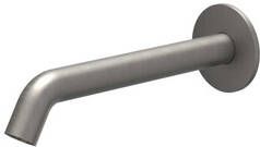 IVY Baduitloop 23cm 1 2" inkortbaar Geborsteld metal black PVD 6903056