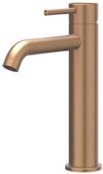 Ivy Concord Wastafelmengkraan opbouw middelhoog coldstart RVS316 geborsteld mat koper PVD 6100403 - Foto 1