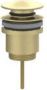 IVY Design Afvoerplug klikwaste Geborsteld mat goud PVD 6901754 - Thumbnail 2