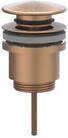 IVY Design Afvoerplug klikwaste Geborsteld mat koper PVD 6901755
