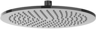 IVY Bond losse medium hoofddouche met antikalk nozzles 30 cm zwart chroom PVD