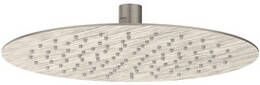 IVY Bond losse Slim hoofddouche met antikalk nozzles en Eco-air 25 cm geborsteld nickel PVD