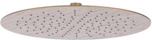 Ivy Hoofddouche slim 30cm antikalk nozzels Eco-air Geborsteld mat koper PVD 6900605