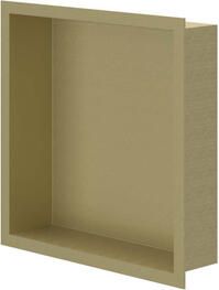 Ivy Inbouwnis 30x30x7.5cm Geborsteld mat goud PVD 6500704