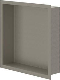 Ivy Inbouwnis 30x30x7.5cm Geborsteld nickel PVD 6500703