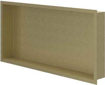 Ivy Inbouwnis 60x30x7.5cm Geborsteld mat goud PVD 6500754