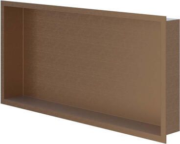 Ivy Inbouwnis 60x30x7.5cm Geborsteld mat koper PVD 6500755
