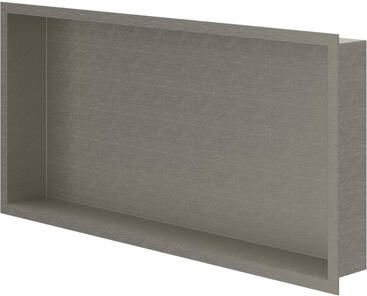 Ivy Inbouwnis 60x30x7.5cm Geborsteld nickel PVD 6500753