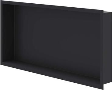 Ivy Inbouwnis 60x30x7.5cm Mat zwart PED 6500752