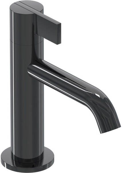 Ivy Pact Fonteinkraan opbouw laag Zwart chroom PVD 6402007