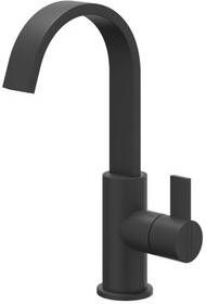 IVY Pact eenhendel wastafelmengkraan met draaibare cascade uitloop voorzien van coldstart 26 3 cm mat zwart PED - Foto 1