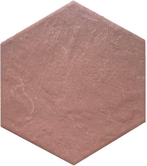 Jos. Dust vloer- en wandtegel 17.5x20cm hexagon R10 mat blush (roze) 1981235