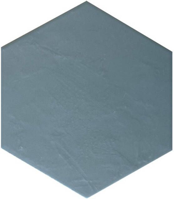 Jos. Dust vloer- en wandtegel 17.5x20cm hexagon R10 mat niagara (blauw) 1981230