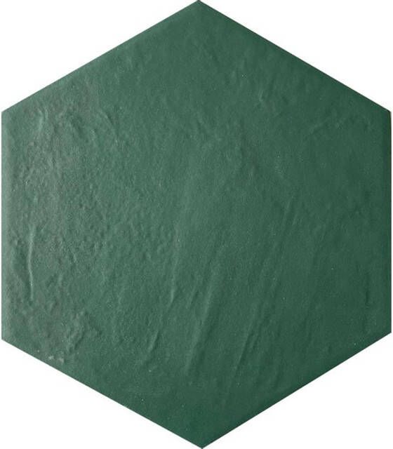 Jos. Dust vloer- en wandtegel 17.5x20cm hexagon R10 mat pine (groen) 1981180