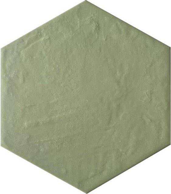 Jos. Dust vloer- en wandtegel 17.5x20cm hexagon R10 mat sage (groen) 1981195