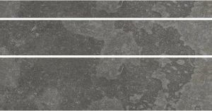 Jos. Reused Tegelstroken voor wand- en vloer 10mm gerectificeerd R10 porcellanato Anthracite 1317781