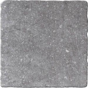 Kerabo Bluestone keramische vloertegel natuursteenlook gerectificeerd getrommeld 20 x 20 cm Gris
