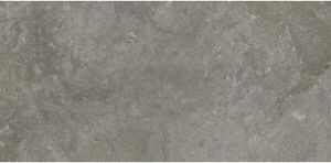 Kerabo Storm Lava keramische vloer- en wandtegel marmerlook gerectificeerd 60 x 120 cm mat grijs
