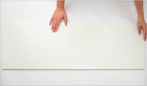 Cifre Cerámica Kerabo keramische wandtegel gerectificeerd 33 3 x 100 cm mat wit