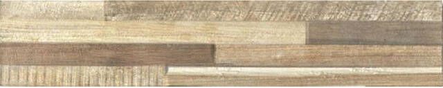 Keradom Samurai Wandtegel 8x39cm 10mm porcellanato Beige 1596954