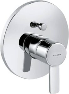 Kludi Zenta afbouwdeel voor inbouw 1 greeps badkraan met omstel met beluchter chroom 386570575