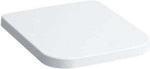 Laufen Pro S closetzitting 36.7x44.3x3.5cm met deksel zonder dempingsmechanisme duroplast wit H8919600000001