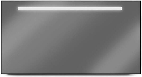 LoooX Mirror Black Line spiegel met LED verlichting 120 x 60 cm zwart