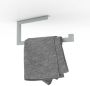 Looox Mini Base Shelf Handdoekhouder 35x14 cm RVS Geborsteld - Thumbnail 1