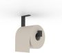 Looox Mini Base Shelf toiletrolhouder 16x14cm mat zwart - Thumbnail 1