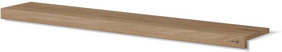 Looox Storage collection nisplank 100cm inkortbaar eiken o.grey wcover100