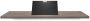 Looox Wood collection bath shelf 78cm met houder zwart mat eiken zwart mat wbshelf78mz - Thumbnail 1