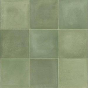 Marazzi D_Segni Blend Vloer- en wandtegel 20x20cm 10mm R9 porcellanato Verde 1594952
