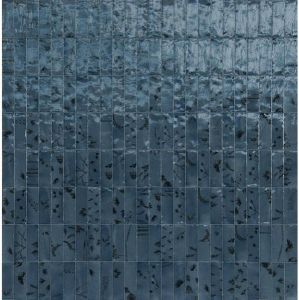 Marazzi Rice Decortegel 5x15cm 10mm porcellanato Blu 1774387