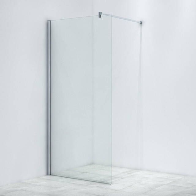 Marenza Bellini Inloopdouche 110x200cm helder glas chroom WR110-C C