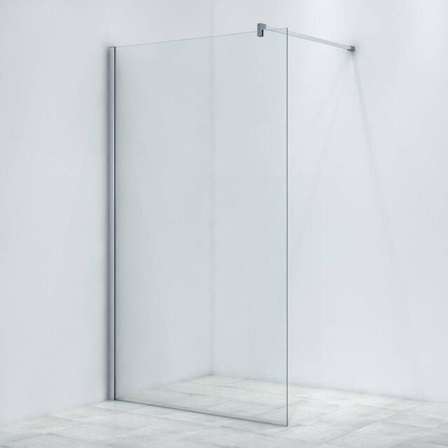 Marenza Bellini Inloopdouche 120x200cm helder glas chroom WR120-C C