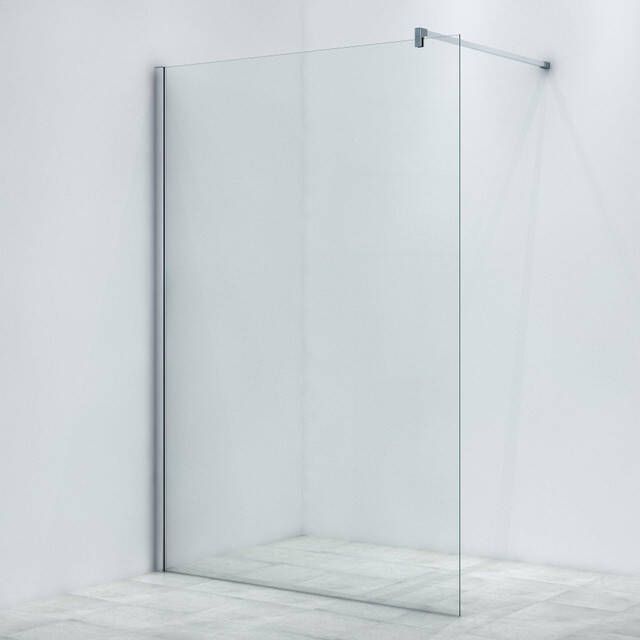Marenza Bellini Inloopdouche 160x200cm helder glas chroom WR160-C C