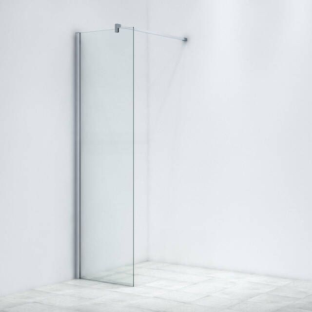 Marenza Bellini Inloopdouche 60x200cm helder glas chroom WR60-C C